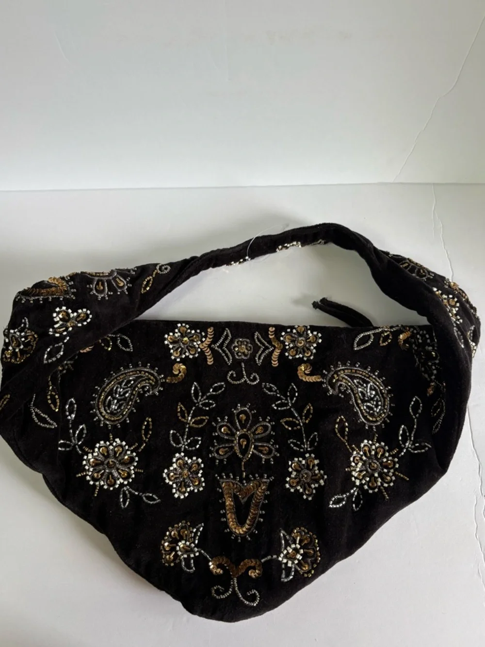 NWOT Free People Nashville Nights Beaded Bag